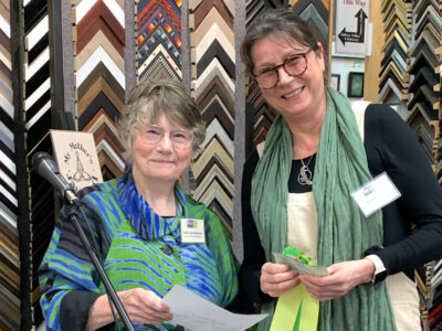 Judge Robin Humelbaugh with Ruth Orschel