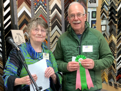 Judge Robin Humelbaugh with John Mohney