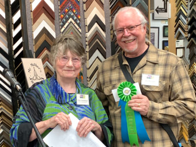 Judge Robin Humelbaugh with Jim Richards