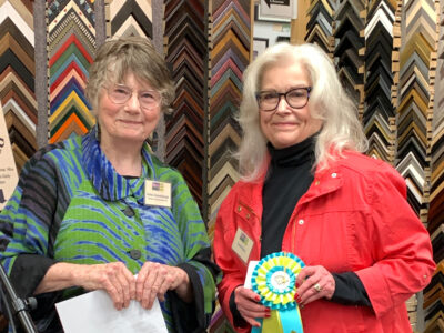 Judge Robin Humelbaugh with Carol Sims