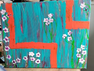 Jennifer Owens - Spring fling - 16 x 20 x 1 - $175