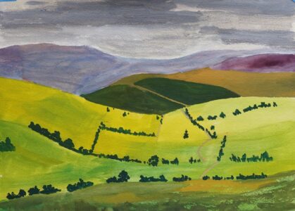 Honorable Mention – John Mohney - Spring Green - 16 x 20 x 1 - $250