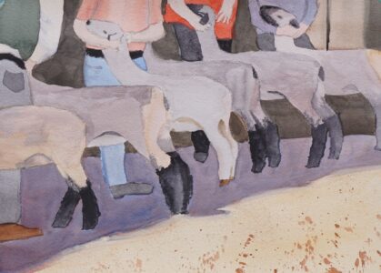 John Mohney - Spring showing - 16 x 20 x 1 - $250