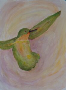Judy Mohney - Spring Migration - 16 x 20 x 1 - $200