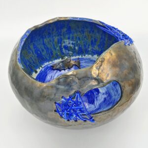 Megan White - Large Fish Cave bowl - 12.5 x 12.5 x 12.5 - $1000