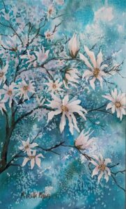 Elsinore Gallery Award - Michelle Myers - Spring Beginnings - 19 x 13 x 0.5 - $200