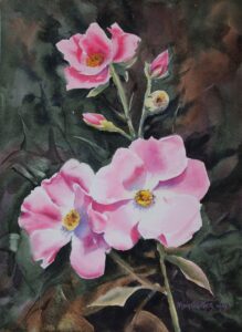 Michelle Myers - Spring Forward - 19 x 15 x 1 - $225