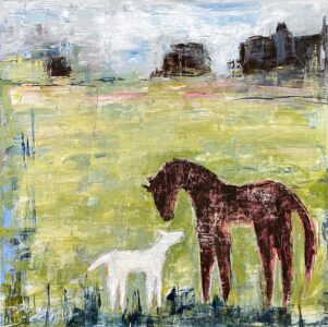 Honorable Mention – Ruth Orschel - New Life - 12 x 12 x 1.5 - $210