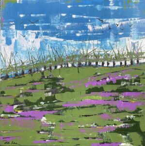 Ruth Orschel - Verge Of Spring - 20 x 20 x 1 - $350