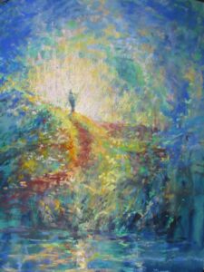 Best Abstract Art – Vicki Brink - Arisen - 12 x 9 x 0 - $525