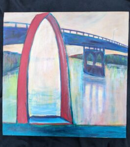 Virginia Gay Hopkins - The Bridge, What do you see?