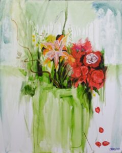 15 Stems in a Canning Jar - Carol Chapel - Corvallis, Oregon