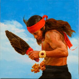 Aztec Dancer Focus - Jim Richards - Salem, Oregon