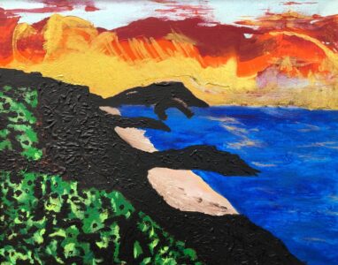 Colliding Earth and Sky - Vicki D'Annunzio - Salem, Oregon