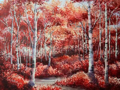 Crimson Aspen - Michelle Myers - Keizer, Oregon