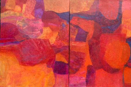 People's Choice - Diptych in Red - Andrea Webster - Salem, Oregon