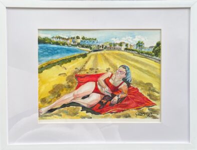 Girl in a red bikini - Olga Walmisley-Santiago - Independence, Oregon