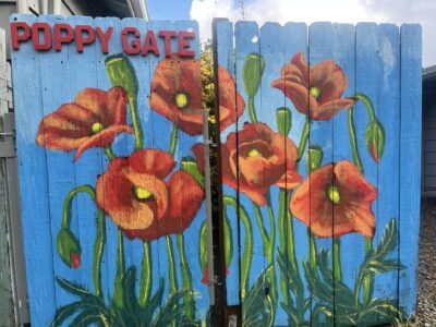 Poppy Gate Photo - Colleen Kitchen - Corvallis, Oregon