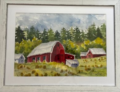 Red Barn on Hwy 18 - Karen Stangeby - Salem, Oregon