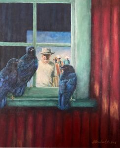 Stand Off at Palm Canyon - Shirley Giesbrecht - Salem, Oregon