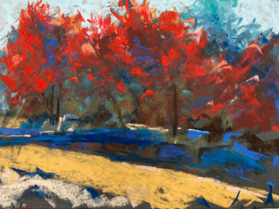 The Trees on the Corner - Barbara Barrick - Salem, Oregon