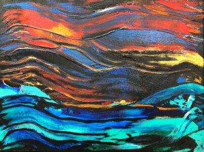 Wild Red Sky - Vicki D'Annunzio - Salem, Oregon