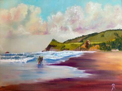 Lincoln City Spring - Stephanie Reitmajer - Lincoln City • Elsinore Gallery Award