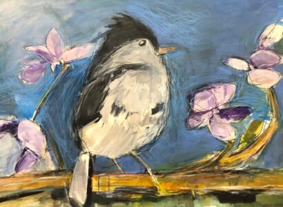 Quiet Titmouse. Just Waiting -Susan_Appleby - Salem, Oregon