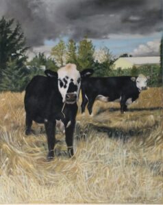 Allyson Flagg-Miller - 3rd Place Award - Home on the Farm, Mother and Son