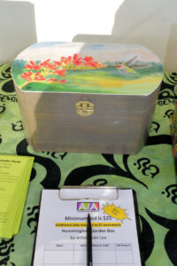 Hummingbird Garden Box - by Jean Lea