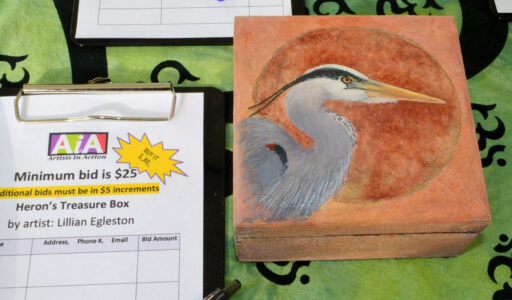 Heron’s Treasure Box - by Lillian Egleston