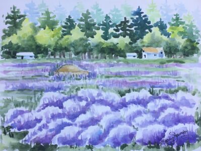 KAREN Stangeby - LAVENDER FIELDS FOREVER