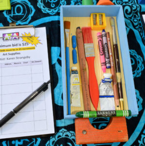 Art Supplies - by Karen Strangeby