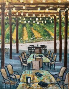 Patricia Young - Ankeny Vineyard Veranda