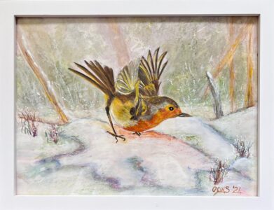 Olga Walmisley-Santiago - Cheeky Robin