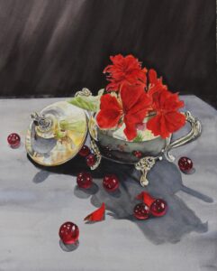Deborah Bruce - Crimson Silver