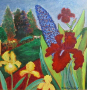 Melody Fahey - Iris Garden