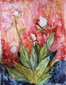 Becki Hesedahl - Peonies in the Red