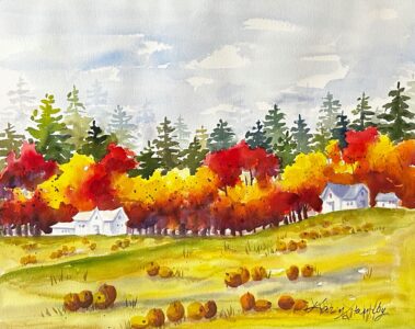 Karen Stangeby - Time to Pick Pumpkins