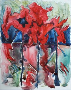 Cathy Sparks - Untitled Red