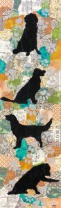 Glenda "GG" Goodrich - Retriever in Four Acts - 20x8 - $225