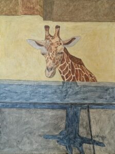 John McFadden - Giraffe - 12x9 - $250