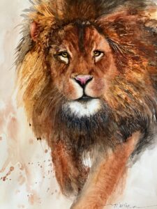 Marilyn McMurray - The King - 18x24 - $300