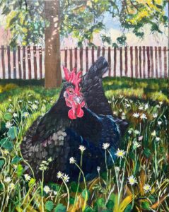 Olga Walmisley-Santiago - Henrietta, Employee of the Month - 20x16 - $600
