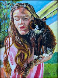 Olga Walmisley-Santiago - Whisky Love - 16x12 - $300
