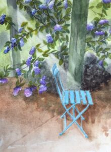 Carole Eustice - The Blue Chair