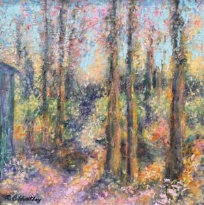 Rosalie Huntley - Sebright Gardens en Plein Air