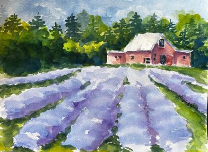 KAREN Stangeby - Let's Pick Lavender at Arrowhead Farm - 2nd Place