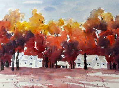 "Autumn in the Woods" by Karen Stangeby
