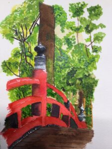 "Crimson Passage" by Carole Eustice